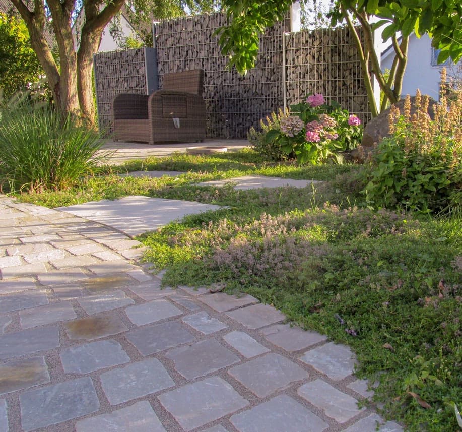 Natursteinmauer aus Granit und Basalt in Bad Honnef – Stefan Keiser Gartengestaltung