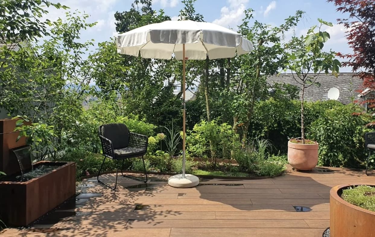 Wasser & Naturpool – Beispielbild 1 – Stefan Keiser Gartengestaltung