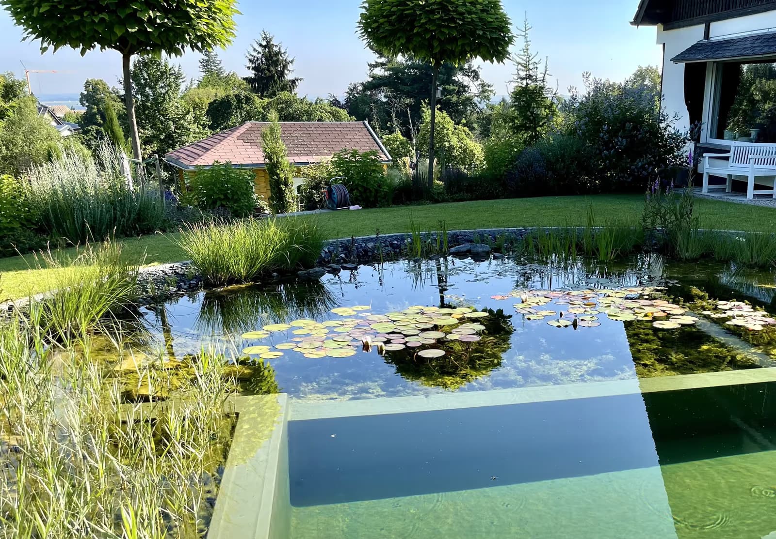 Wasser & Naturpool – Beispielbild 5 – Stefan Keiser Gartengestaltung